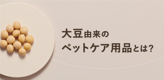 大豆由来のペットケア用品とは？アレルギーや安全性が気になる方へ