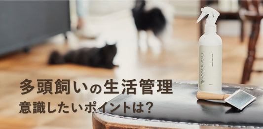 多頭飼いの清潔管理で意識したいポイントとは？